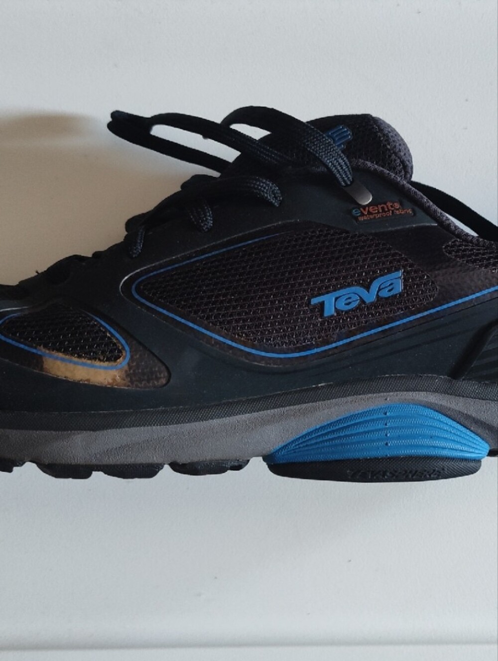 Teva Men's Black & Blue Trail Running Shoe